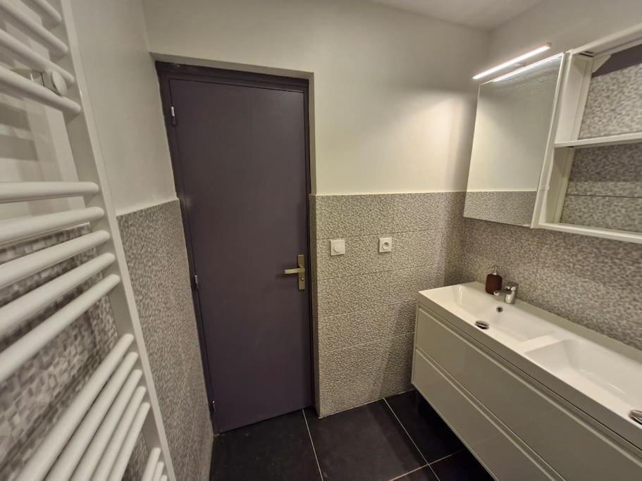 Entire House With Arcade Machine In A Private Backyard, 3 Bedrooms, 1 Bathroom, 1 Leaving With Convertible Sofa And Open Kitchen * Mulhouse