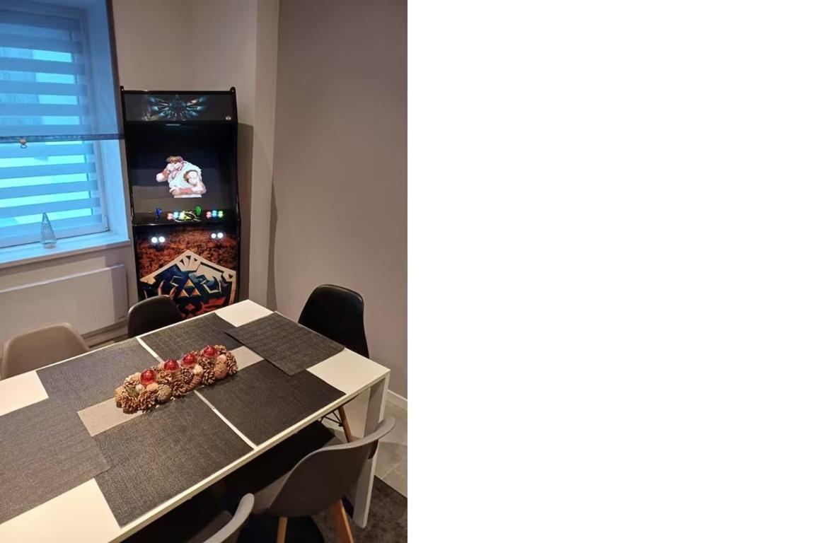 Entire House With Arcade Machine In A Private Backyard, 3 Bedrooms, 1 Bathroom, 1 Leaving With Convertible Sofa And Open Kitchen Mulhouse